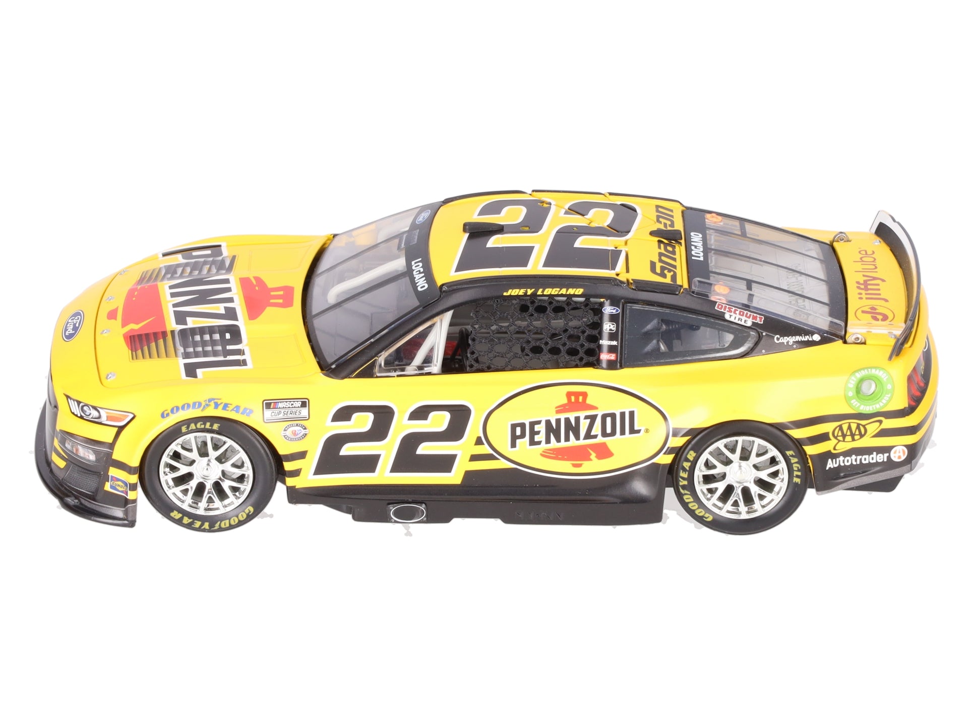 Lionel 1:24 Scale Elite Series Joey Logano Pennzoil 2023 Ford Mustang #22 LN/Box