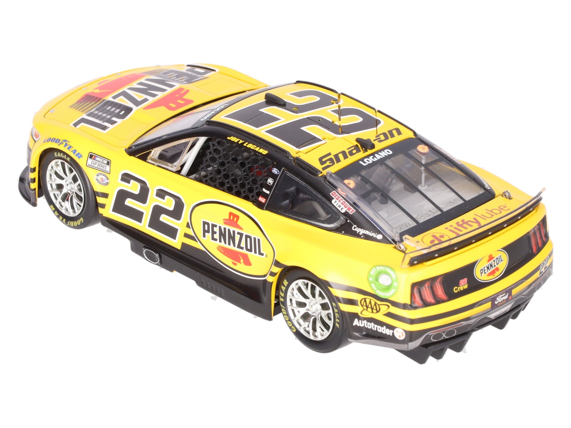 Lionel 1:24 Scale Elite Series Joey Logano Pennzoil 2023 Ford Mustang #22 LN/Box
