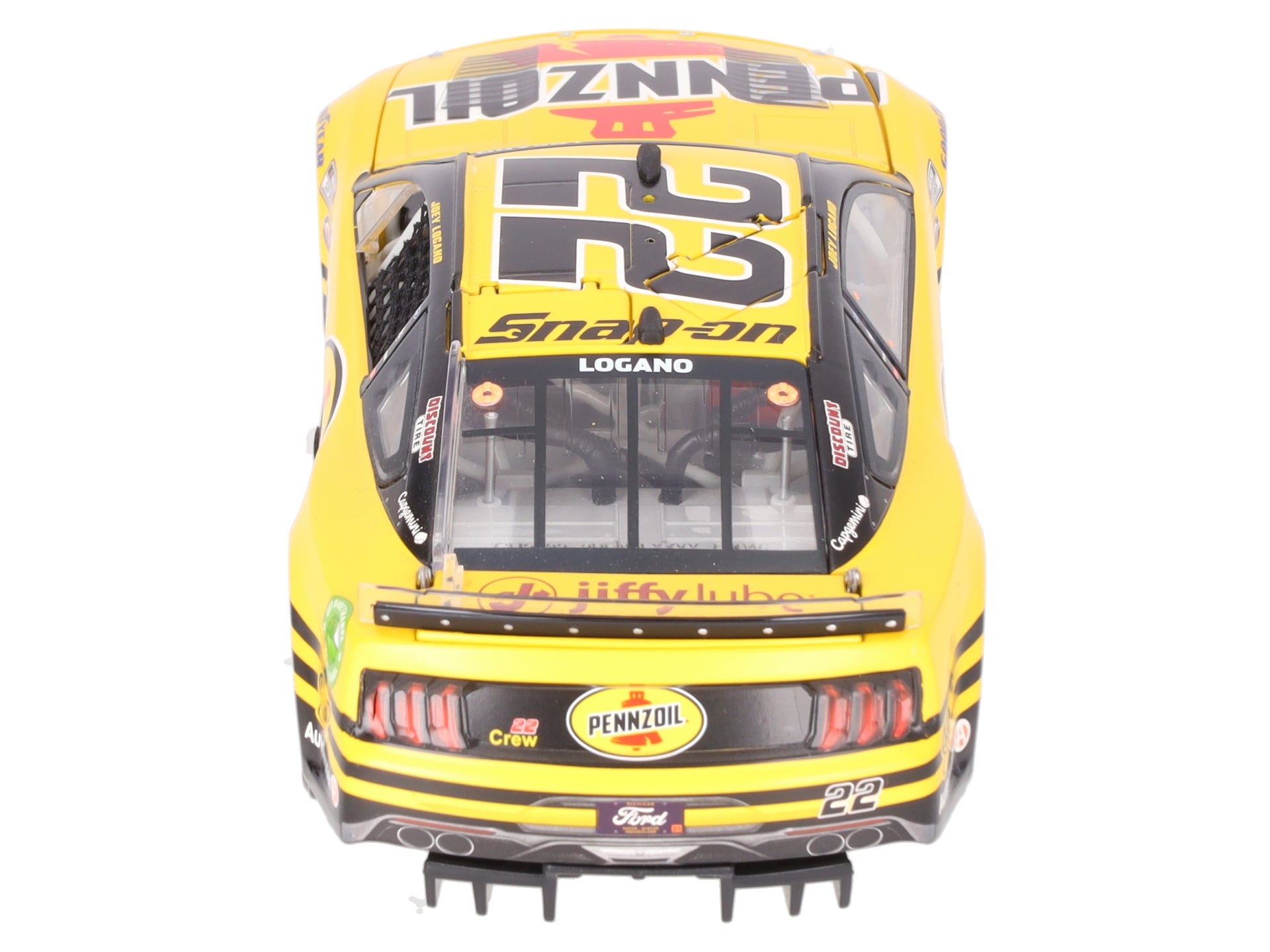Lionel 1:24 Scale Elite Series Joey Logano Pennzoil 2023 Ford Mustang #22 LN/Box