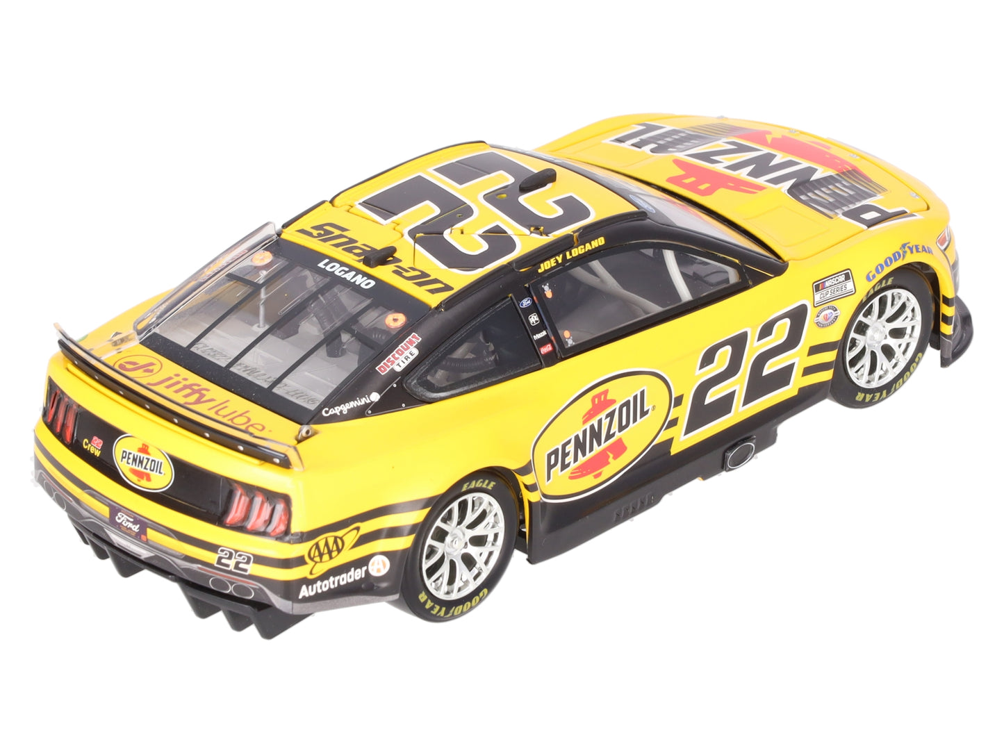 Lionel 1:24 Scale Elite Series Joey Logano Pennzoil 2023 Ford Mustang #22 LN/Box