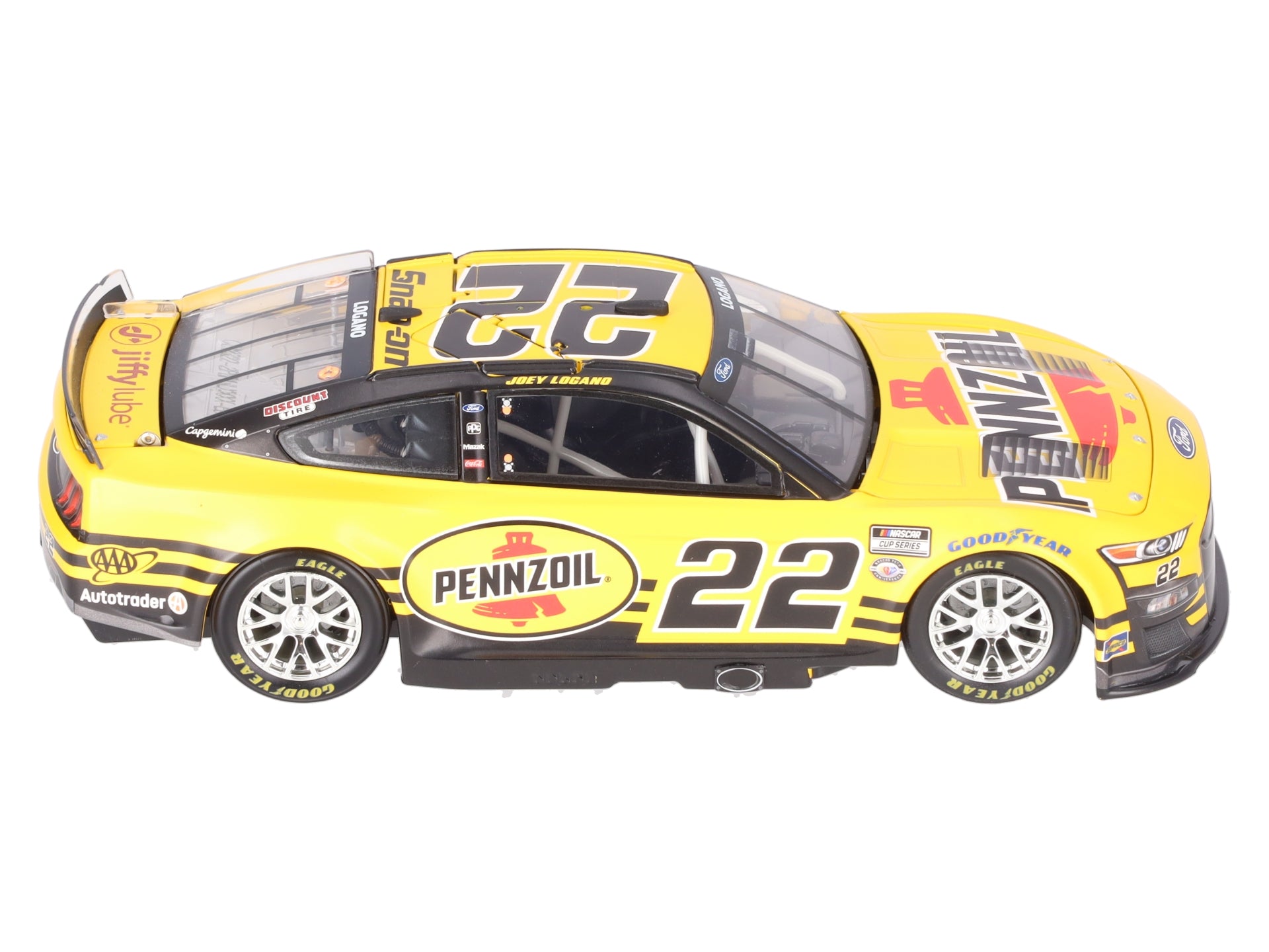 Lionel 1:24 Scale Elite Series Joey Logano Pennzoil 2023 Ford Mustang #22 LN/Box