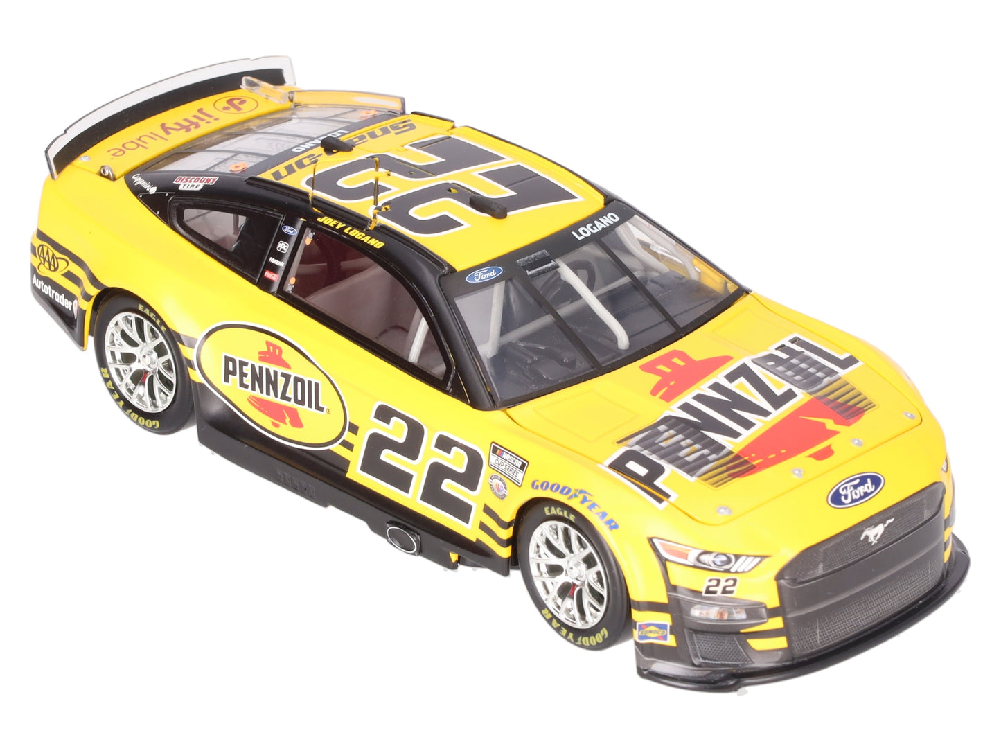 Lionel 1:24 Scale Elite Series Joey Logano Pennzoil 2023 Ford Mustang #22 LN/Box