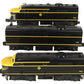 Lionel 6-11734 O Erie ALCO ABA Diesel Locomotive Set EX/Box