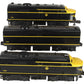 Lionel 6-11734 O Erie ALCO ABA Diesel Locomotive Set EX/Box