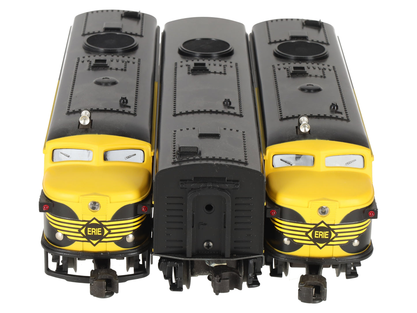 Lionel 6-11734 O Erie ALCO ABA Diesel Locomotive Set EX/Box