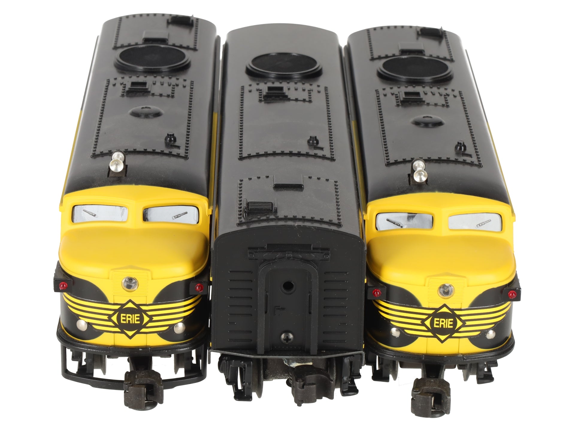 Lionel 6-11734 O Erie ALCO ABA Diesel Locomotive Set EX/Box