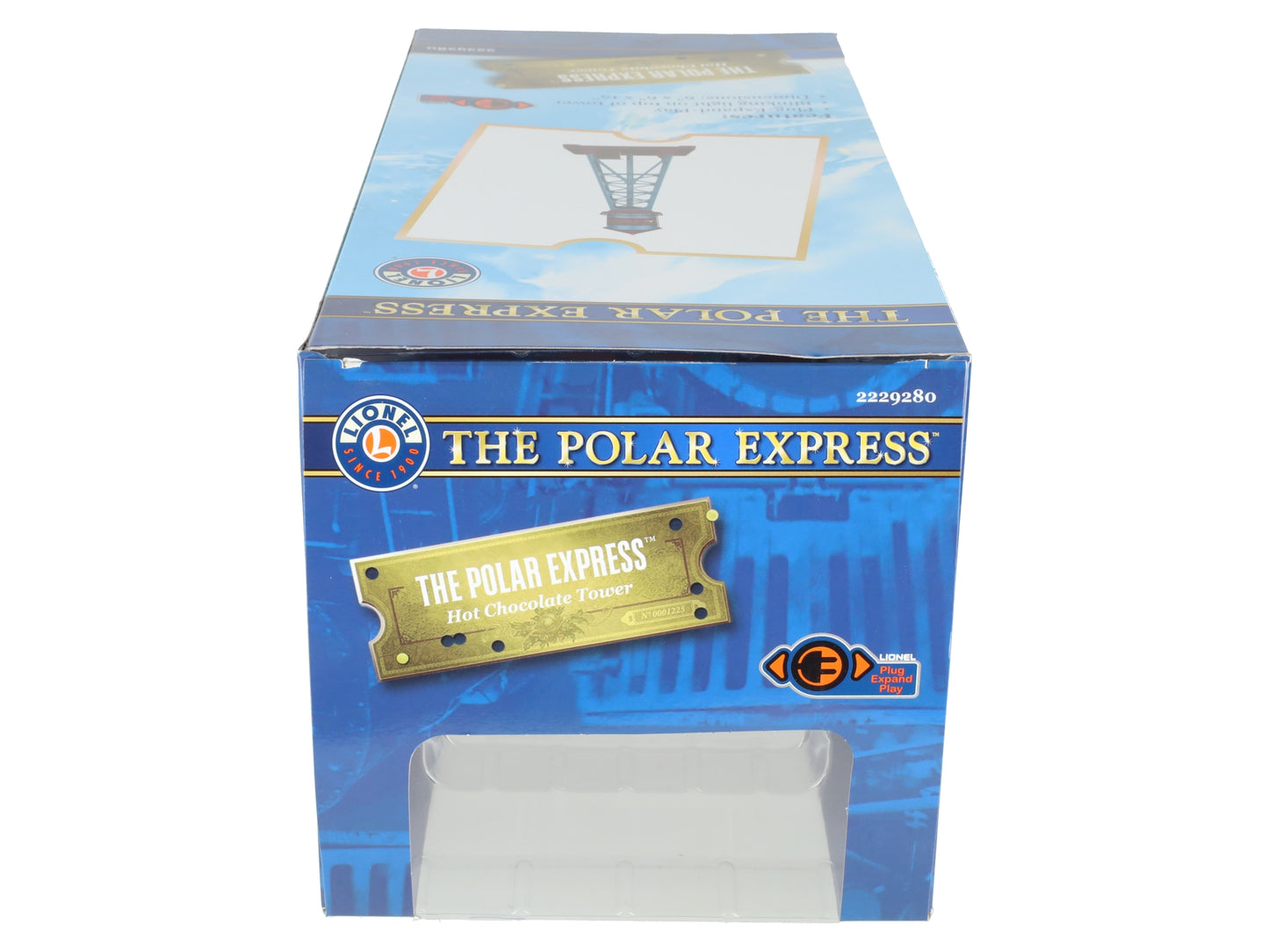 Lionel 2229280 O The Polar Express Hot Chocolate Industrial Tower LN/Box