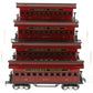 Marx 5192 Canadian Pacific Old Time Passenger Cars (Set of 4) EX/Box