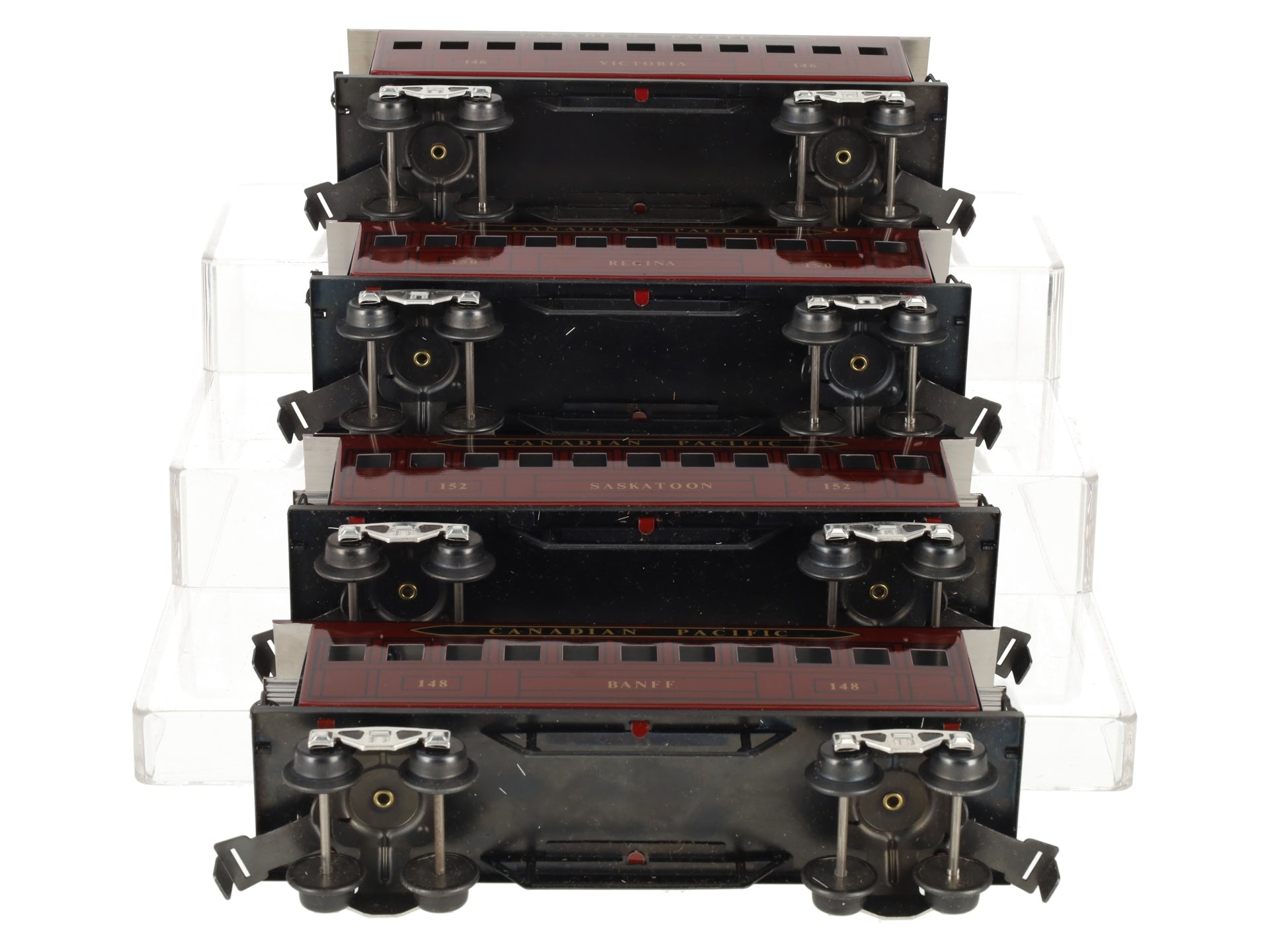 Marx 5192 Canadian Pacific Old Time Passenger Cars (Set of 4) EX/Box