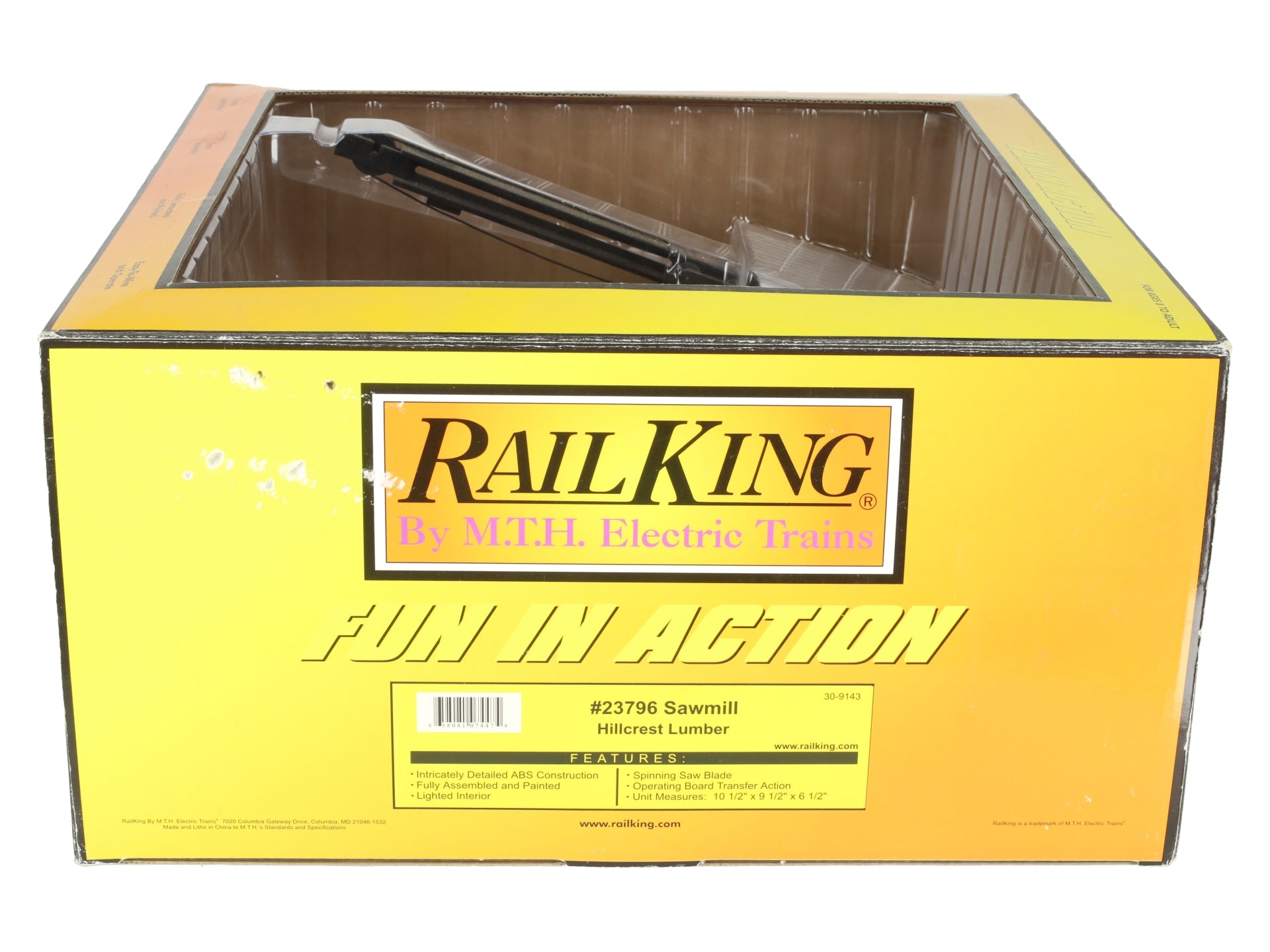 MTH 30-9143 AF #23796 Operating Sawmill Accessory LN/Box