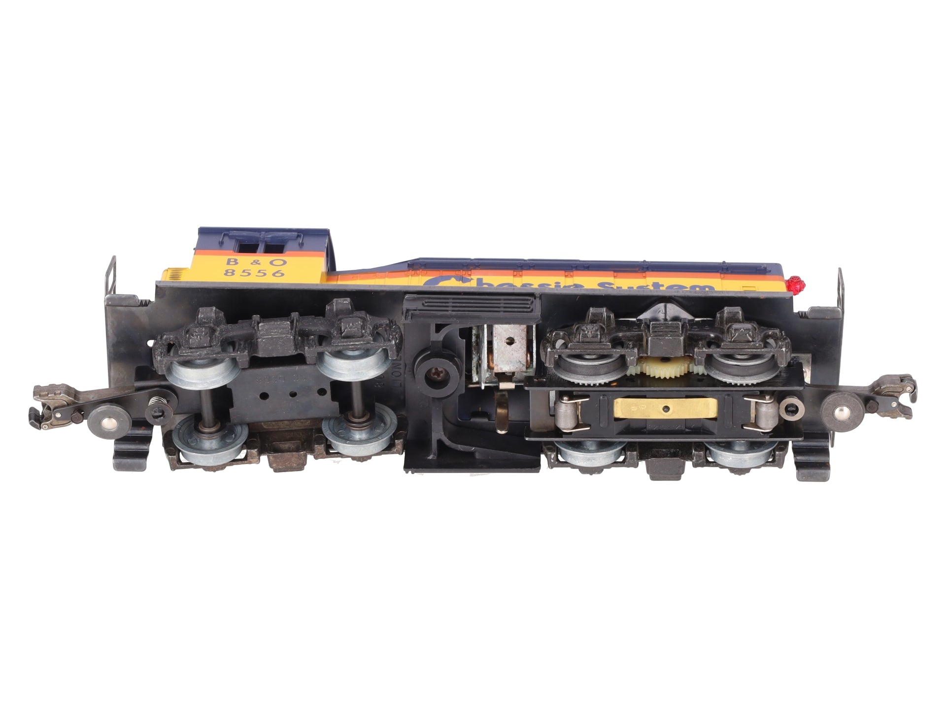Lionel 6-8556 O Gauge Chessie NW-2 Diesel Switcher Locomotive #8556 EX/Box