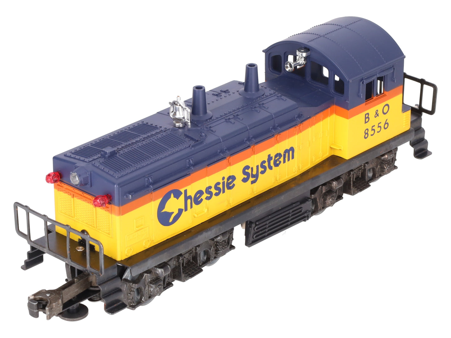 Lionel 6-8556 O Gauge Chessie NW-2 Diesel Switcher Locomotive #8556 EX/Box