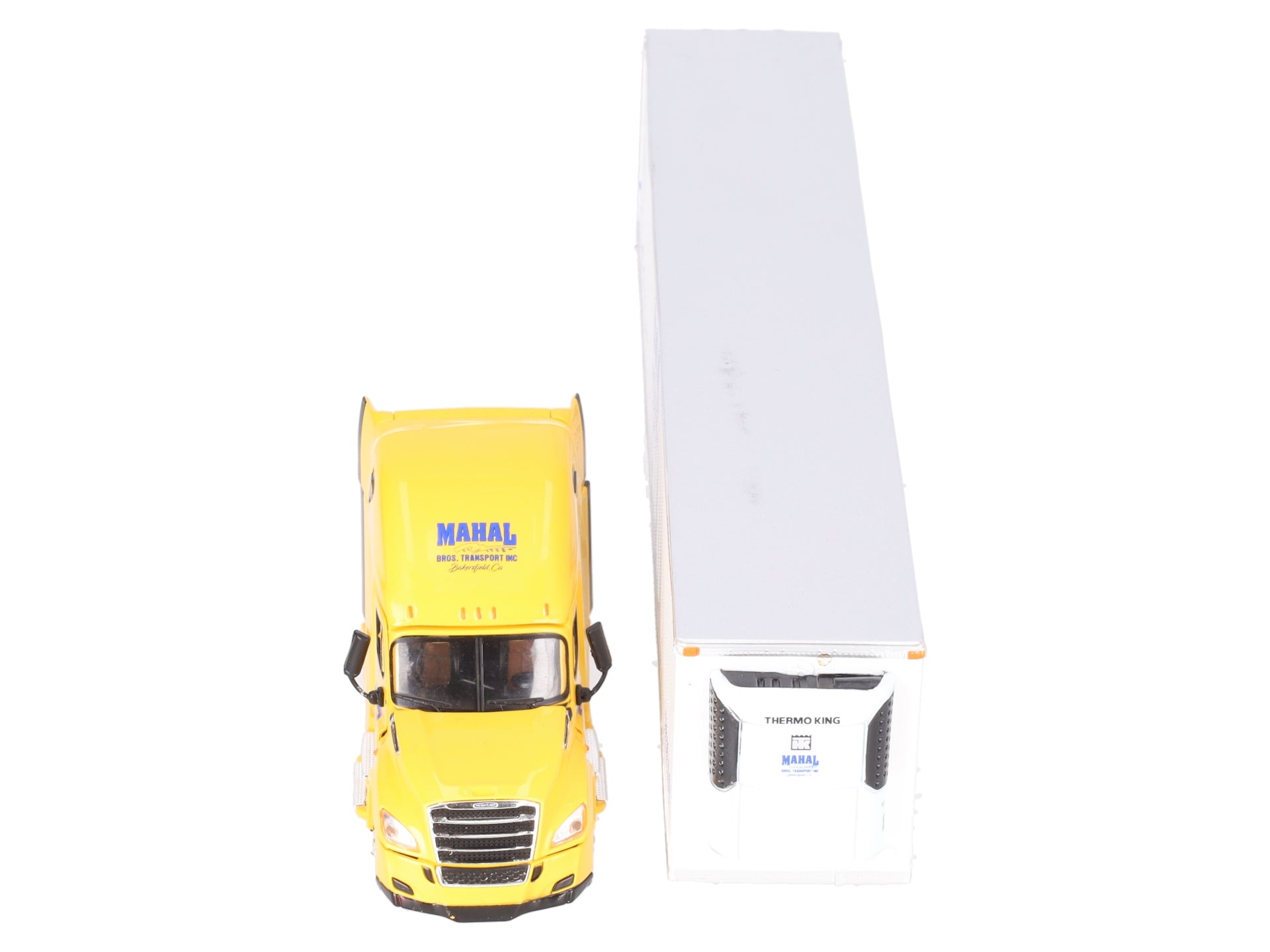 Tonkin 1:53 Scale Mahal Bros. Transport Die-Cast Semi-Truck w/Trailer EX/Box