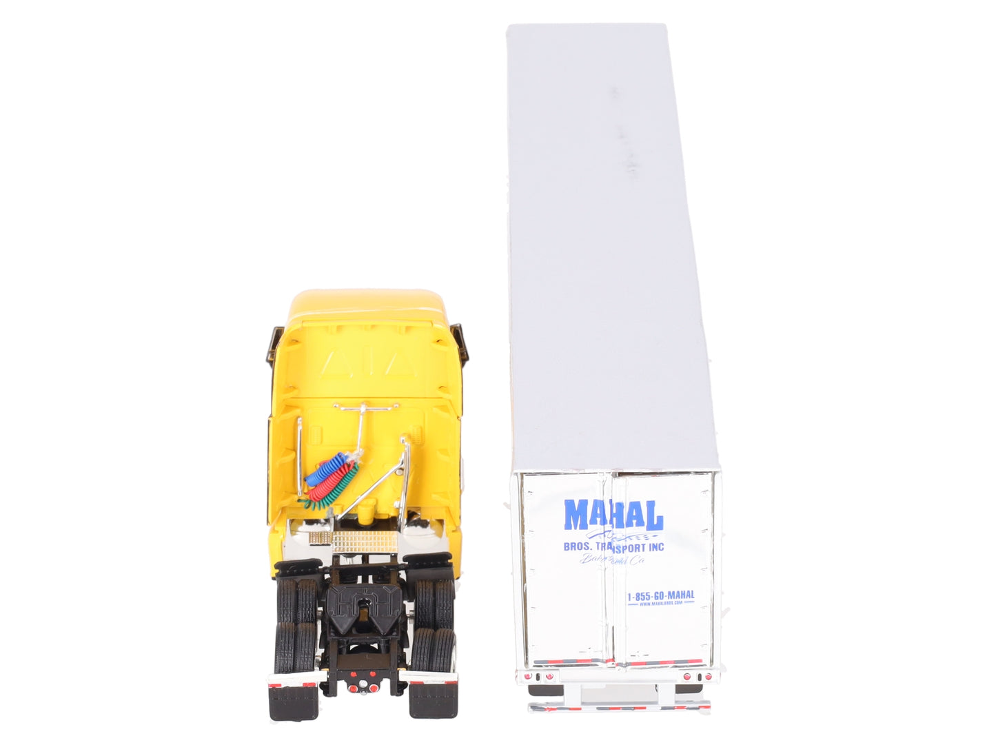 Tonkin 1:53 Scale Mahal Bros. Transport Die-Cast Semi-Truck w/Trailer EX/Box