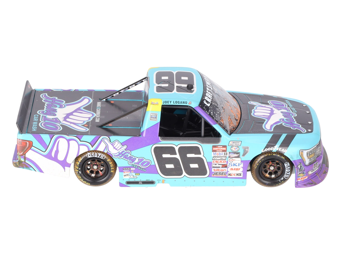 Lionel Joey Logano Autographed 1:24 Scale Bristol Dirt Win 2023 F150 #66 LN/Box