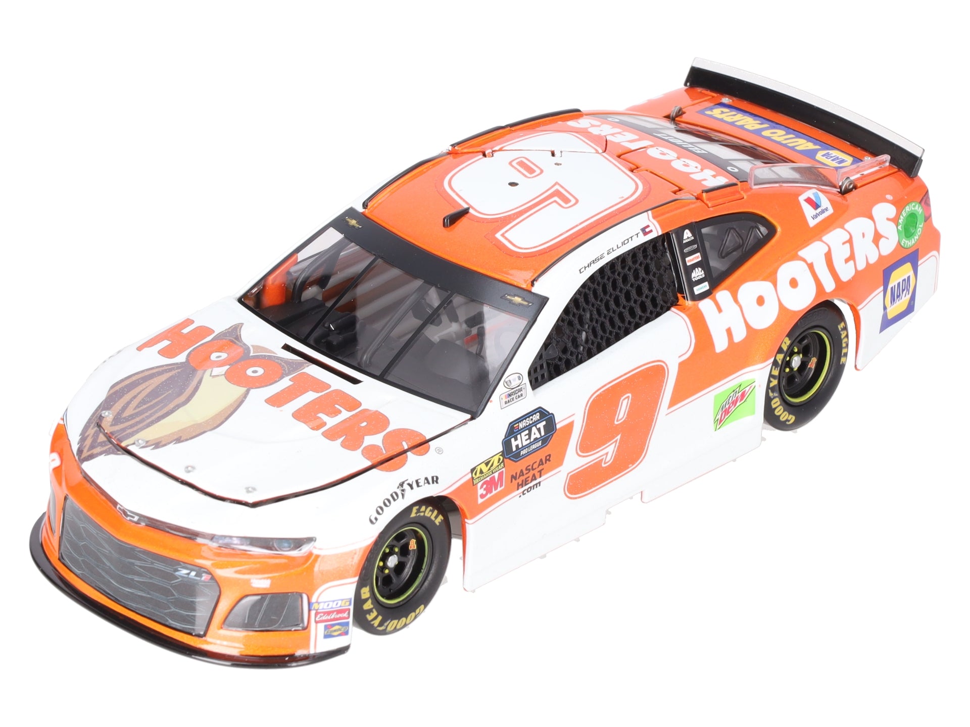 Lionel 1:24 Scale Chase Elliot Hooter's 2019 Camaro ZL1 Elite Series #9 LN/Box