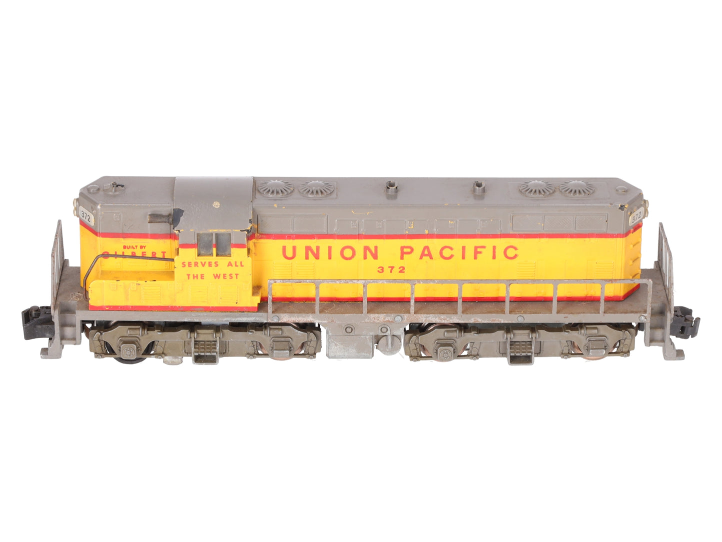 American Flyer 372 Vintage S Union Pacific GP-7 Powered Diesel Locomotive VG