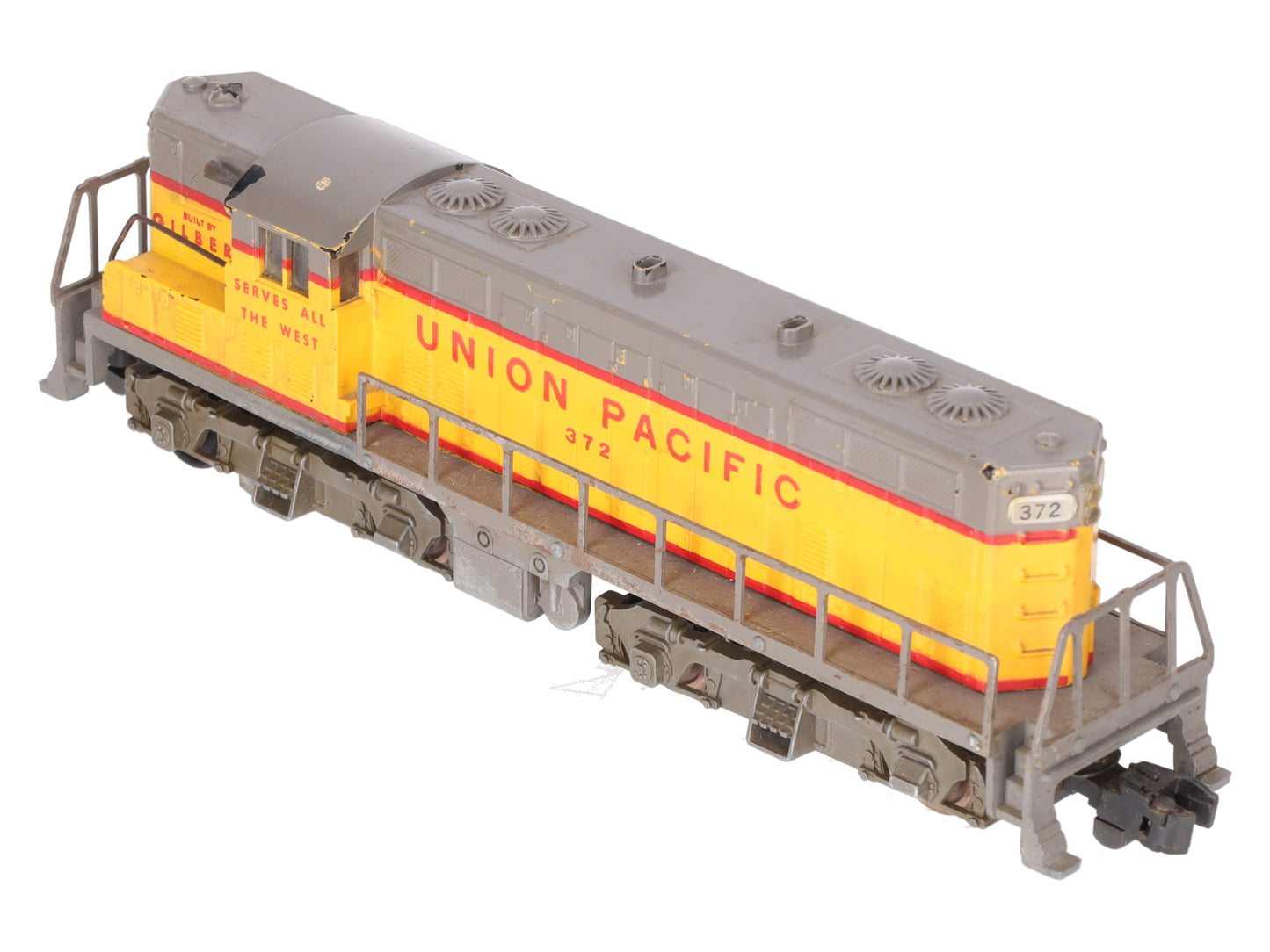 American Flyer 372 Vintage S Union Pacific GP-7 Powered Diesel Locomotive VG