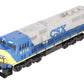 MTH 30-2116-1 O Gauge CSX SD60M Diesel Engine w/PS1 #8715 EX