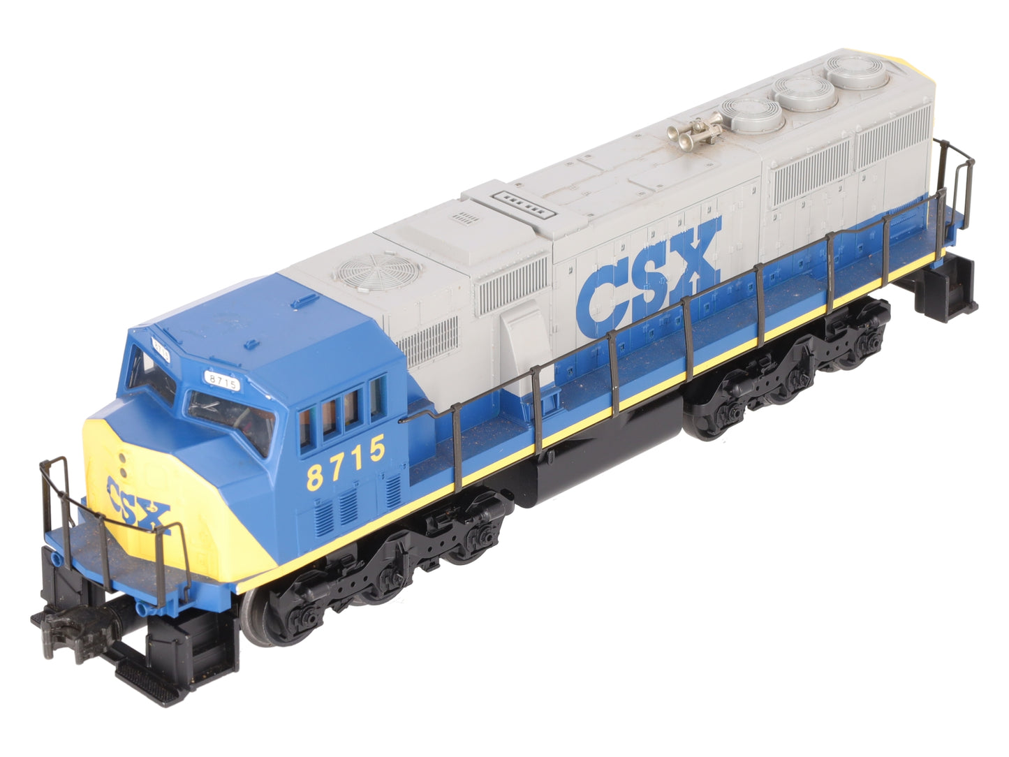 MTH 30-2116-1 O Gauge CSX SD60M Diesel Engine w/PS1 #8715 EX