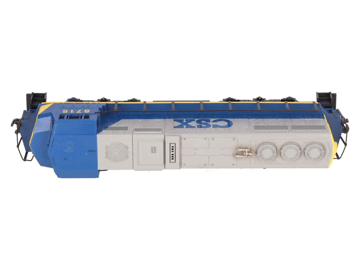 MTH 30-2116-1 O Gauge CSX SD60M Diesel Engine w/PS1 #8715 EX