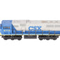 MTH 30-2116-1 O Gauge CSX SD60M Diesel Engine w/PS1 #8715 EX