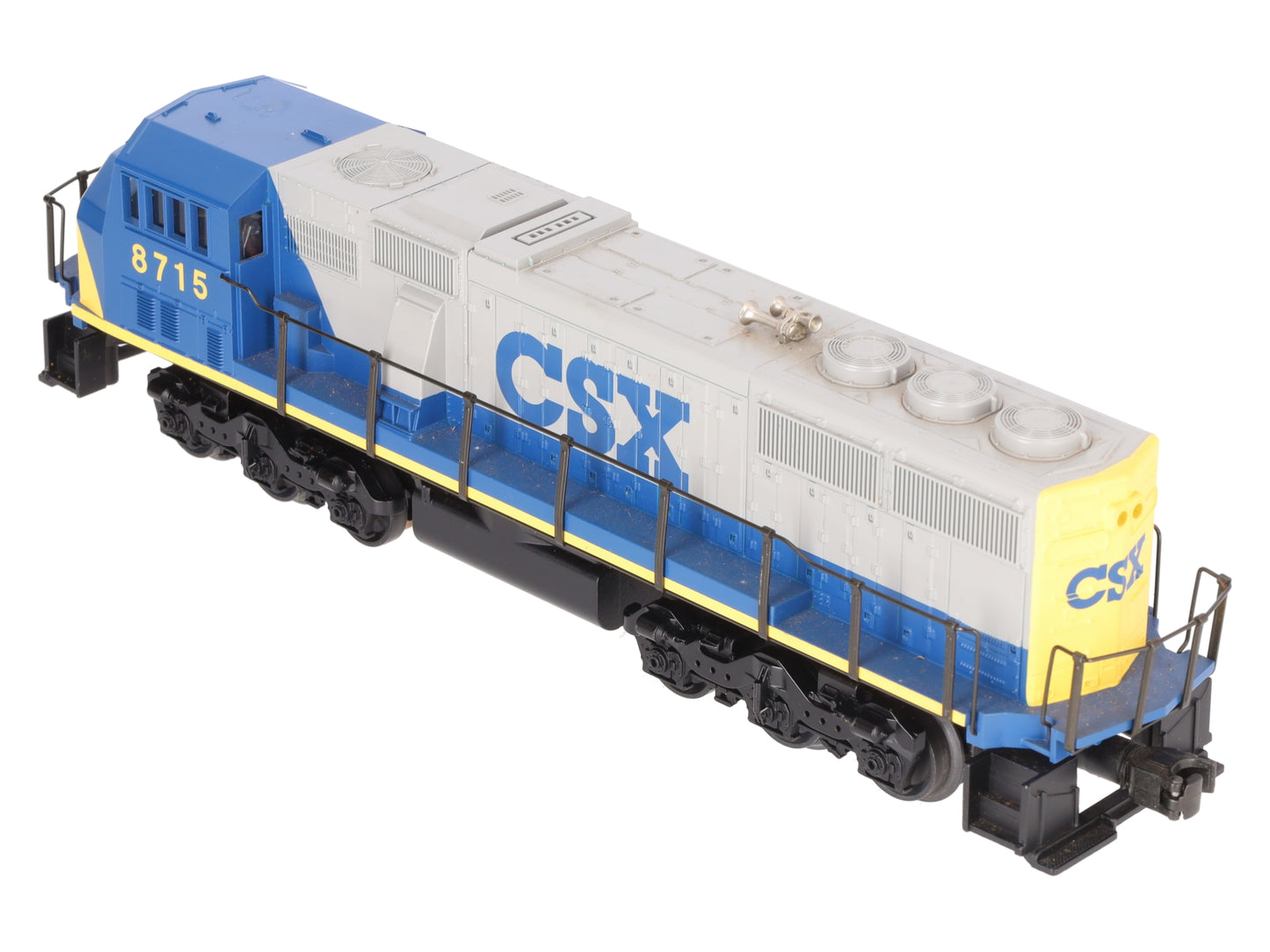 MTH 30-2116-1 O Gauge CSX SD60M Diesel Engine w/PS1 #8715 EX
