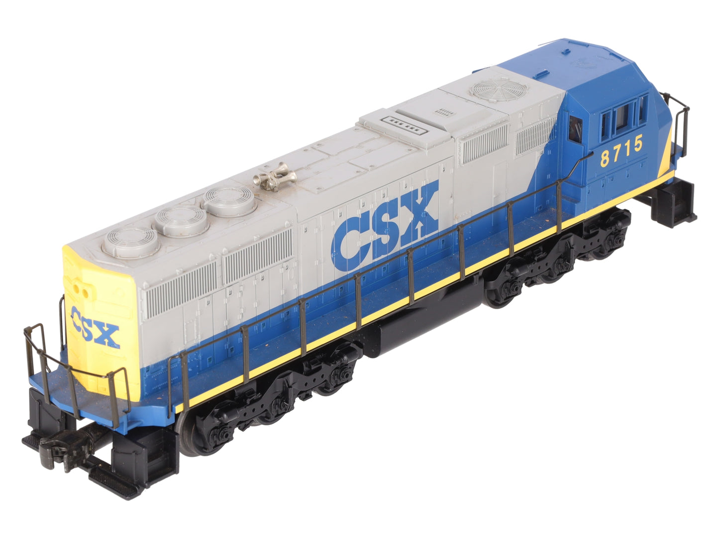 MTH 30-2116-1 O Gauge CSX SD60M Diesel Engine w/PS1 #8715 EX