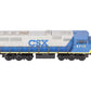 MTH 30-2116-1 O Gauge CSX SD60M Diesel Engine w/PS1 #8715 EX