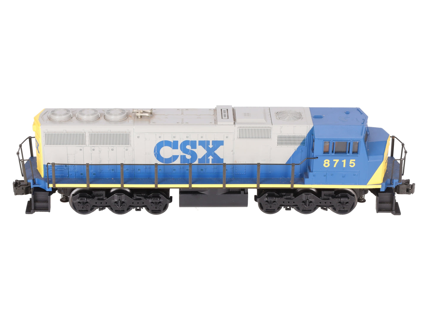 MTH 30-2116-1 O Gauge CSX SD60M Diesel Engine w/PS1 #8715 EX