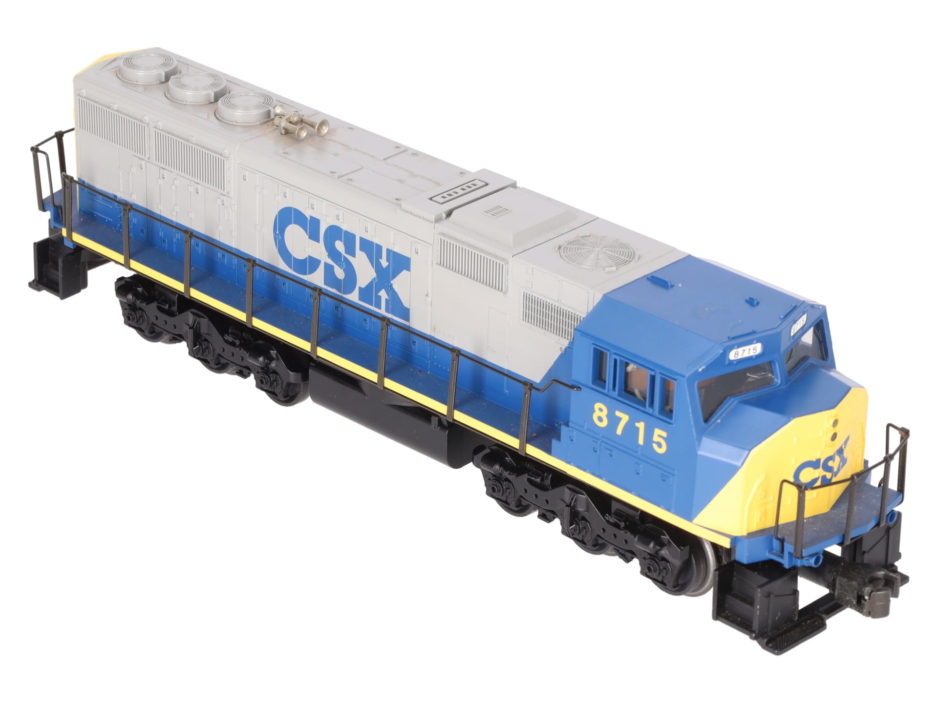 MTH 30-2116-1 O Gauge CSX SD60M Diesel Engine w/PS1 #8715 EX
