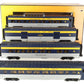 MTH 30-67005 O C&O RailKing 60' Streamlined ABS Passenger Set (Set of 4) EX/Box