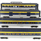 MTH 30-67005 O C&O RailKing 60' Streamlined ABS Passenger Set (Set of 4) EX/Box