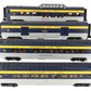 MTH 30-67005 O C&O RailKing 60' Streamlined ABS Passenger Set (Set of 4) EX/Box