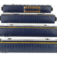 MTH 30-67005 O C&O RailKing 60' Streamlined ABS Passenger Set (Set of 4) EX/Box