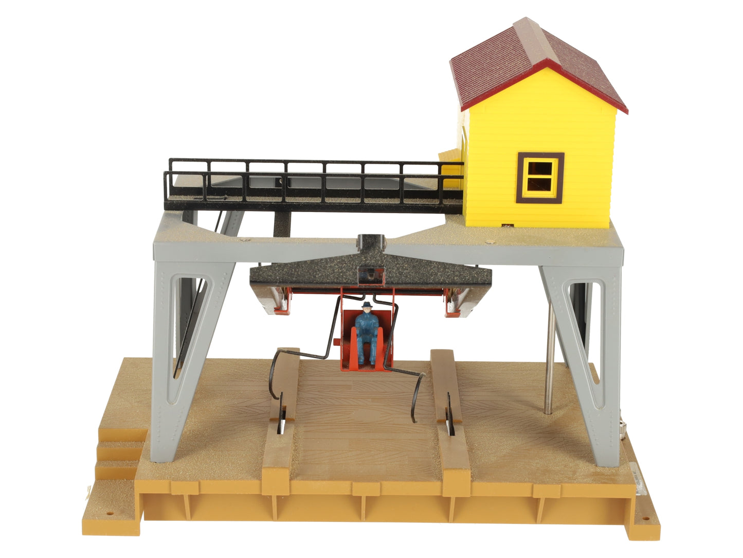 MTH 30-9119 O Gauge No. 787 Log Loader Assembled 10-3/4" x 9" x 8-3/4" EX/Box