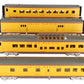 MTH 30-6737 O Union Pacific 60' Streamlined ABS Passenger Car Set (Set of 4) LN/Box