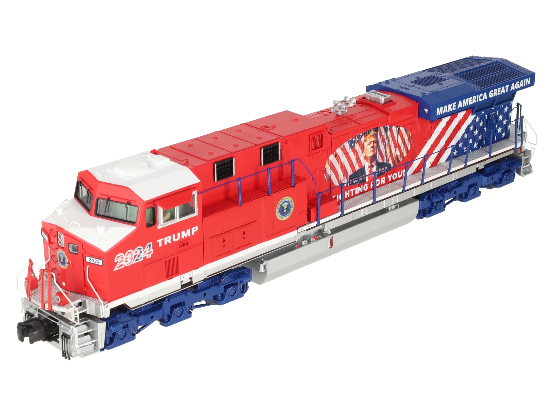 MTH 20-21935-1 Donald Trump O ES44AC Proto Sound 3 #2024 LN/Box