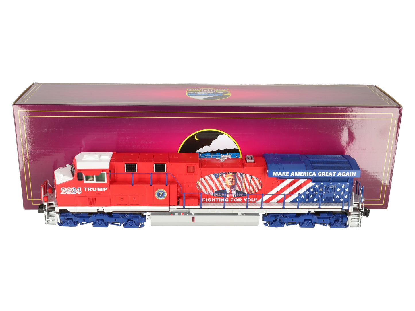 MTH 20-21935-1 Donald Trump O ES44AC Proto Sound 3 #2024 LN/Box