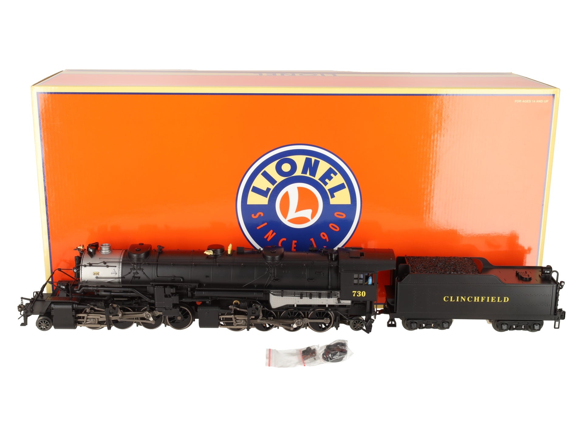 Lionel 2131150 O Gauge Clinchfield LEGACY 2-8-8-2 Steam Locomotive #730 LN/Box