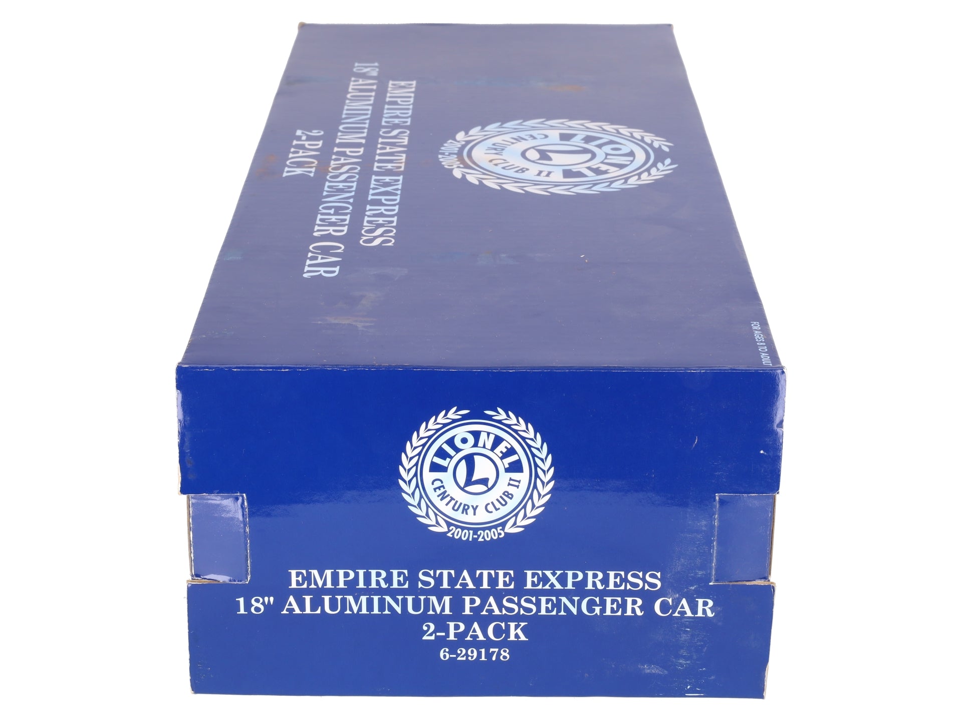 Lionel 6-29178 O Gauge Century Club II Empire State Passenger Set LN/Box