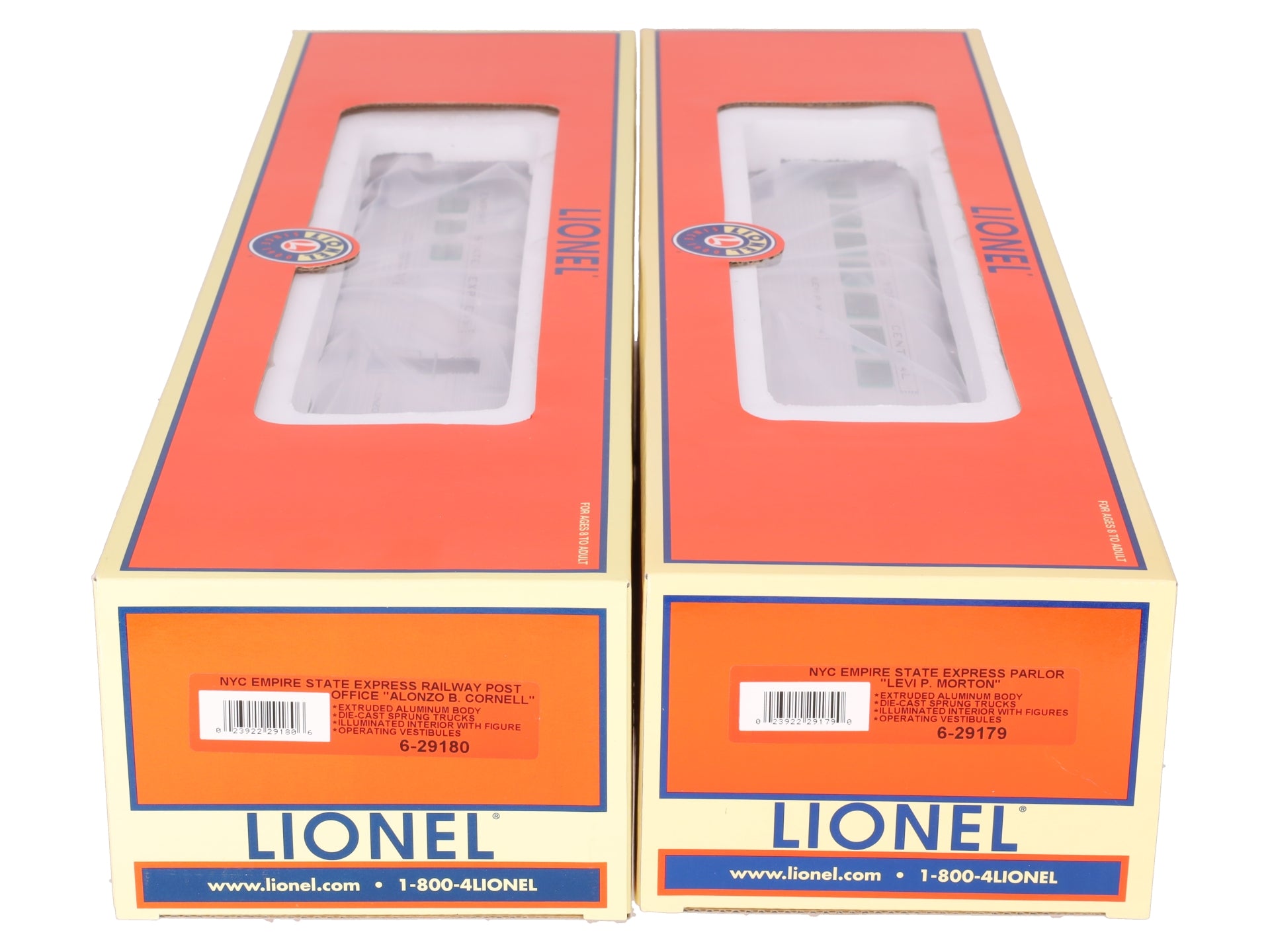Lionel 6-29178 O Gauge Century Club II Empire State Passenger Set LN/Box