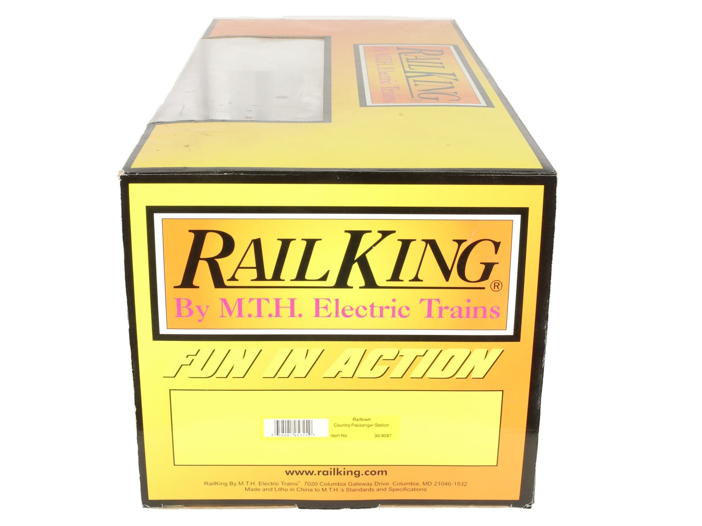 MTH 30-9087 O Railtown Country Passenger Station EX/Box