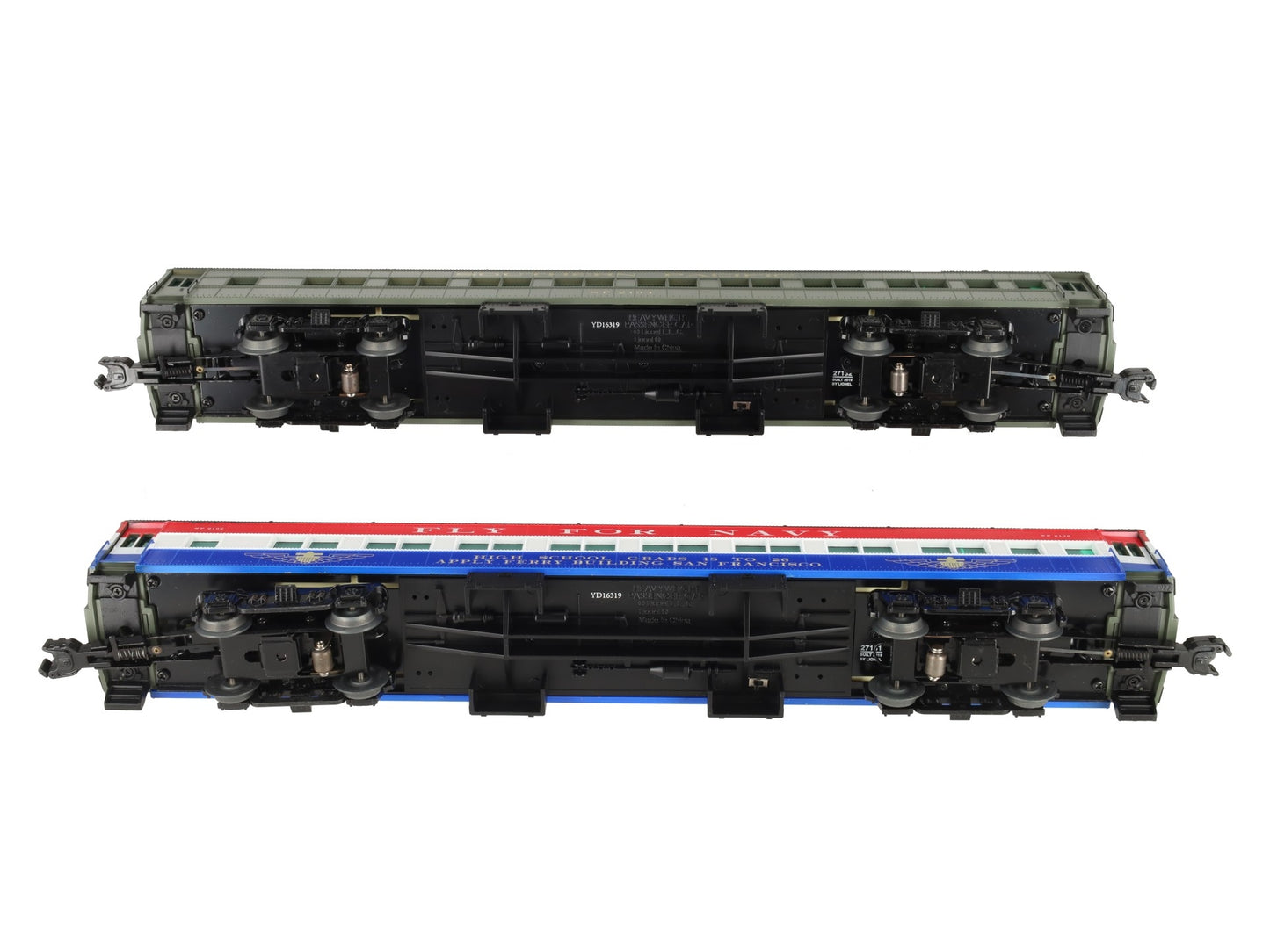 Lionel 1927130 Southern Pacific 18" Passenger Coach Car 2 Pack #3 LN/Box