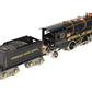 American Flyer 3322 Vintage O 2-4-2 Steam Engine & Tender VG