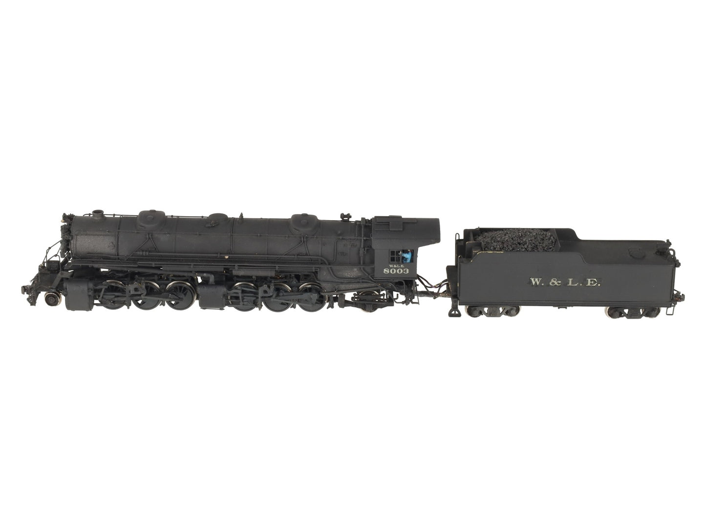 Samhongsa HO Scale Brass W&LE 2-6-6-2 Steam Loco & Tender - Custom