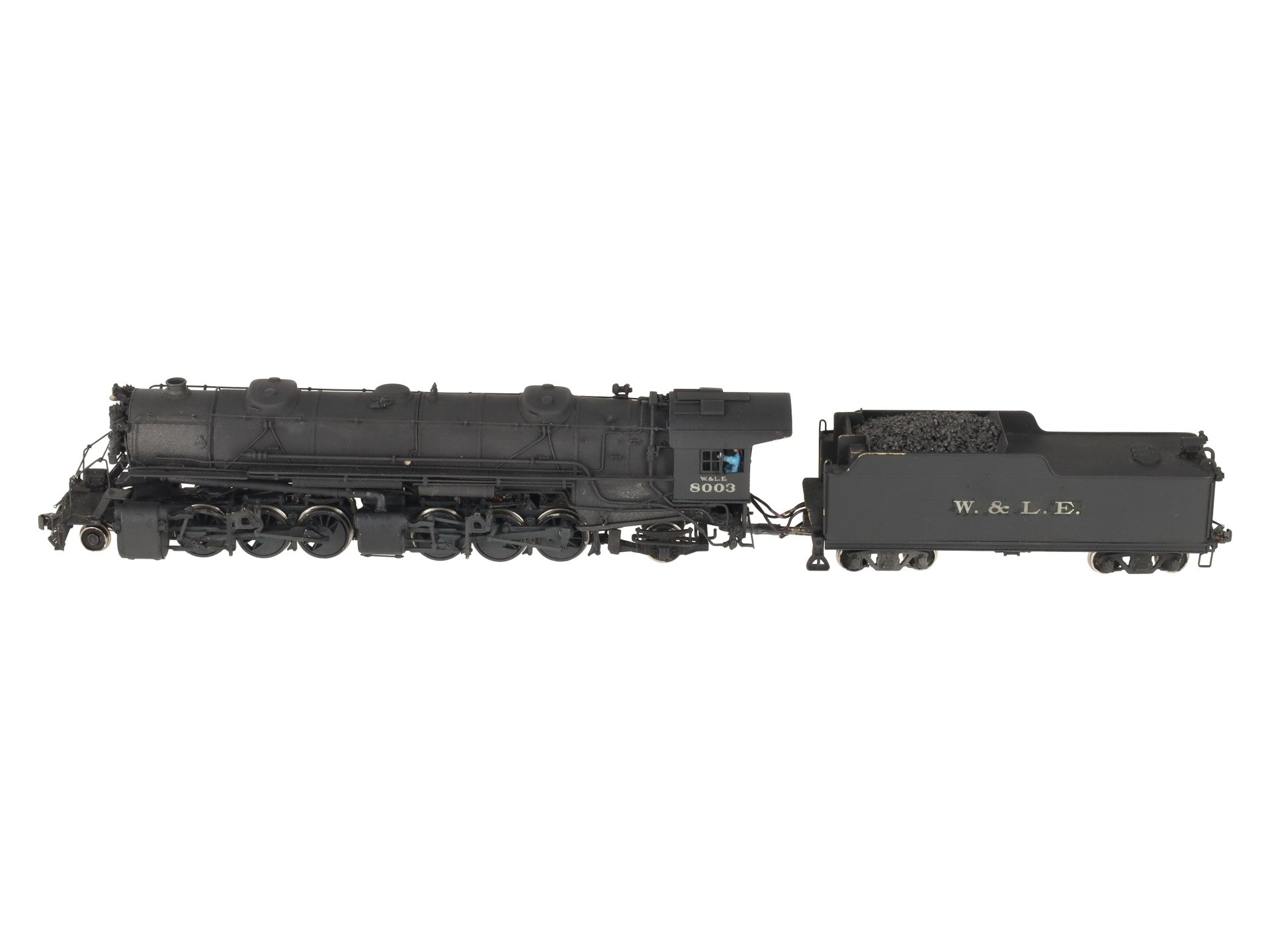 Samhongsa HO Scale Brass W&LE 2-6-6-2 Steam Loco & Tender - Custom