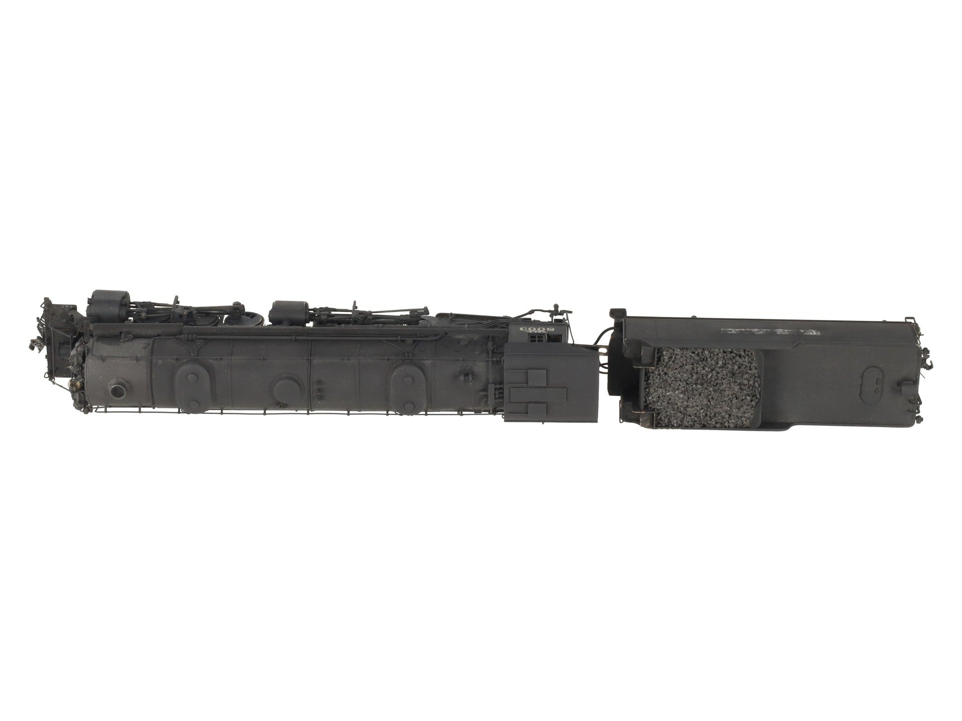 Samhongsa HO Scale Brass W&LE 2-6-6-2 Steam Loco & Tender - Custom