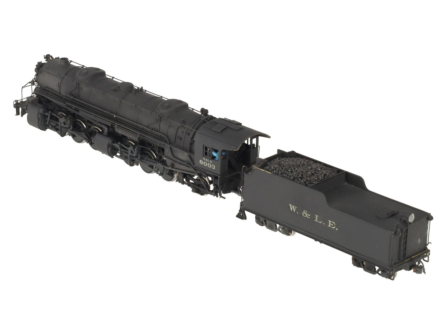 Samhongsa HO Scale Brass W&LE 2-6-6-2 Steam Loco & Tender - Custom