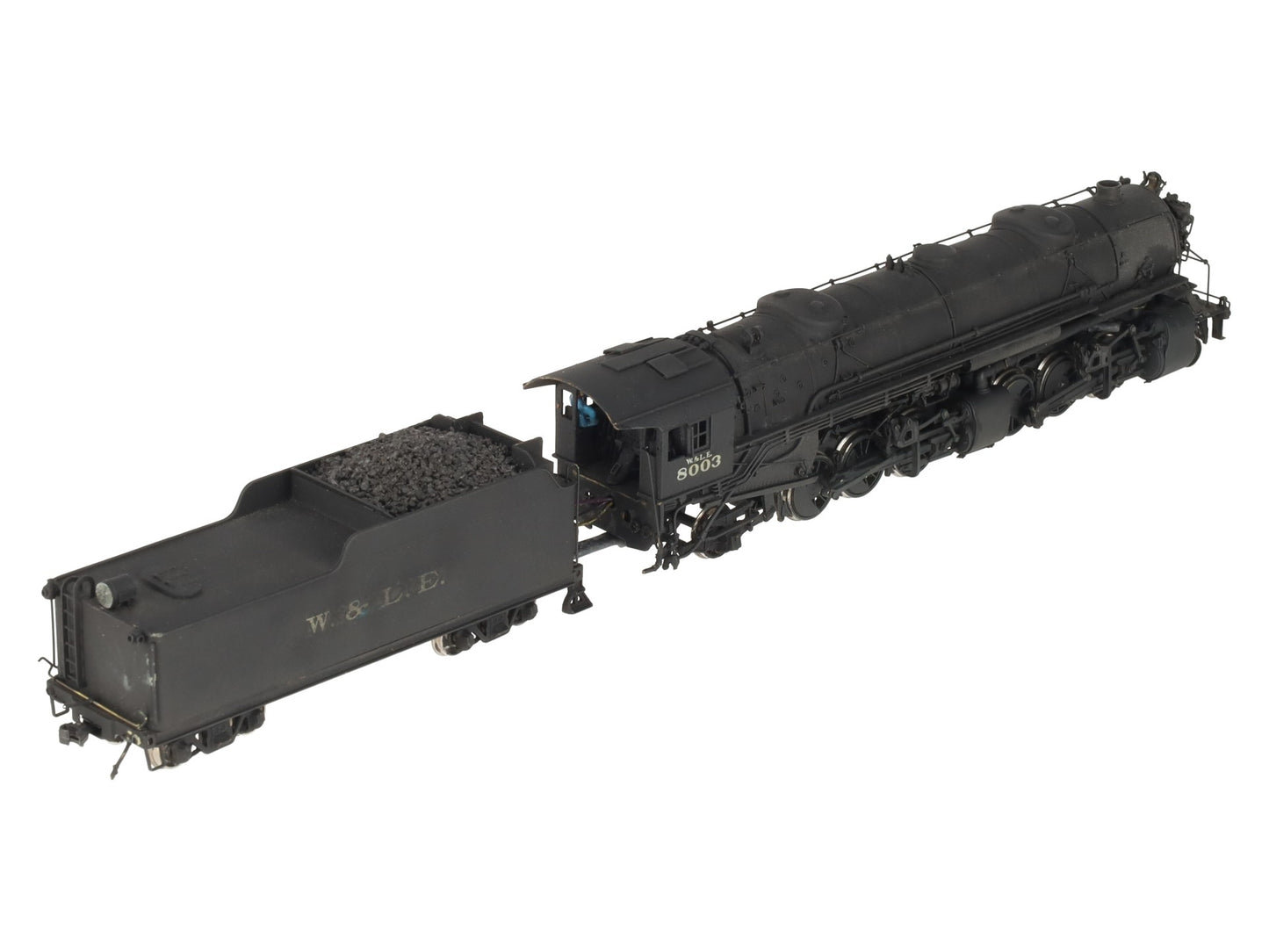 Samhongsa HO Scale Brass W&LE 2-6-6-2 Steam Loco & Tender - Custom